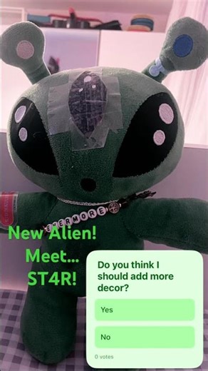 NEW ALIEN!:3#ikea #aftonsparv