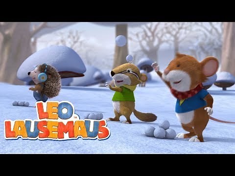 Schneespaß im Kindergarten - Leo Lausemaus
