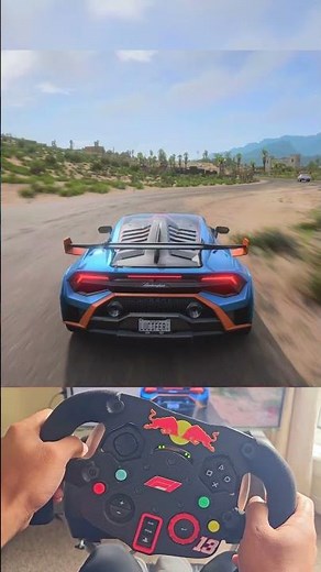 Forza Horizon 5 Lamborghini Huracán STO Free Roam | PS5 4K Gameplay | Logitech G29 F1 Wheel Mod