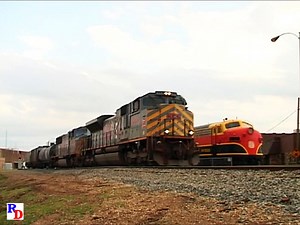 8.7K views · 1K reactions | A loaded grain train on the Kansas City Southern grinds past at Decatur, Arkansas. From the Plets Express show "Trains on the Kansas City Southern Railway" https://rfd.video/TrainsKCS | Railfan Depot | Facebook