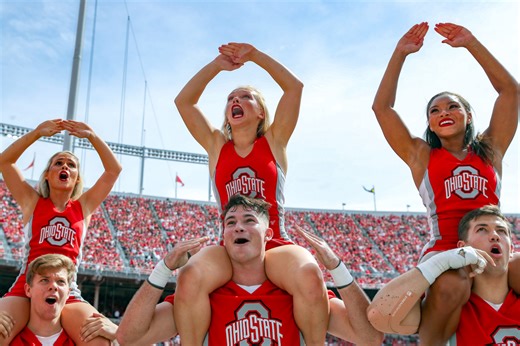 'Stunning' Ohio State Cheerleader Grabs Attention With Offseason Photo