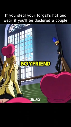 steal your target's hat #anime