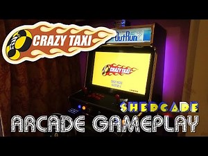 Crazy Taxi (1999) Arcade Gameplay with a Steering Wheel HD 60fps