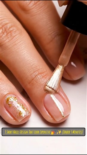 3 Short Nails Design That Look Expensive 💅✨ (Under 5 Minutes)