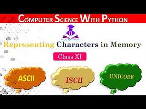Representation of Characters in Computer || ASCII || ISCII || UNICODE || UTF-8 || UTF-16|| UTF-32
