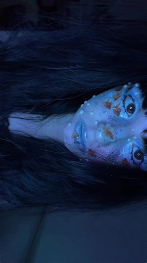 #creativemakeup #makeup #fishmakeup #рыбки #mermaidmakeup