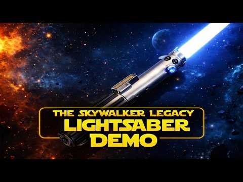 THE SKYWALKER LEGACY LIGHTSABER DEMO | LUKE SKYWAKER | STAR WARS EP VI AND V REPLICA