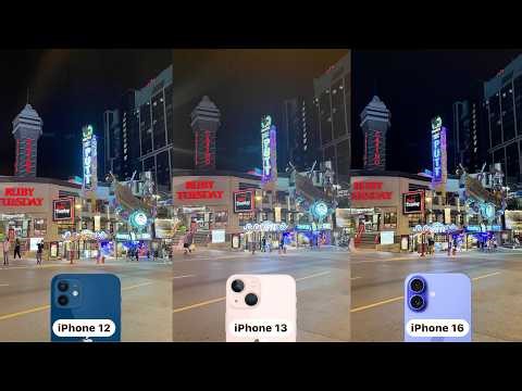 iPhone 12 vs 13 vs 16 CAMERA COMPARISON IN 2026 | 12 vs 48 MP