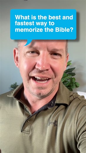 the best Scripture memory method is…