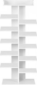 Roxana® Schoenenkast - 12-tier - Wit - Organizer - Hout - Modern - 49,5x30x113,5 Cm -... | bol