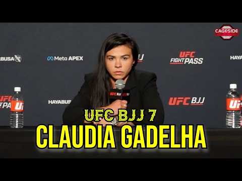 Claudia Gadelha Recaps UFC BJJ 7, Gives Update On Arman Tsarukyan | UFC BJJ 7