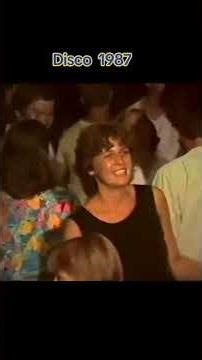 1987 Nostalgia Retro The shine of the retro disco era 🪩 from the old days