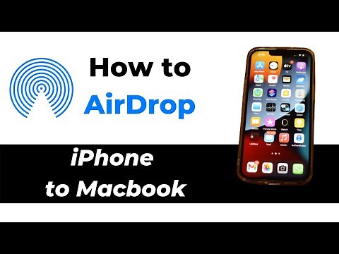 Airdrop iPhone to Mac: How to Transfer Photos & Videos from iPhone 13 to Macbook (2022)
