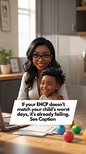 An EHCP is supposed to protect your child on the days when everything falls apart. The law says provision must meet all identified needs, not just the needs that show up on a good week. If the EHCP doesn’t reflect the worst days, the support will never match the reality. . Here’s how to fix that: . Update Section B with evidence of the hardest days Example: “During dysregulated days he cannot follow instructions, becomes unsafe and needs 1 to 1 support for all transitions.” Section B drives the 