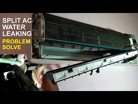 Split AC Water Leaking From Indoor Unit Problem Solve
