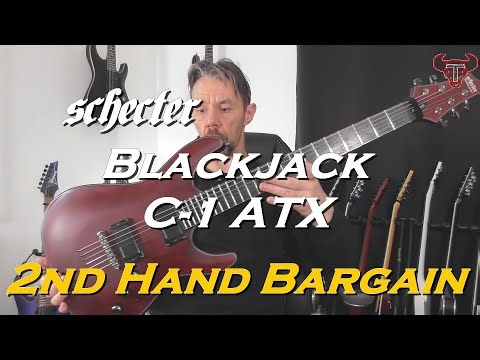 2nd hand bargain : Schecter blackjack C-1 ATX