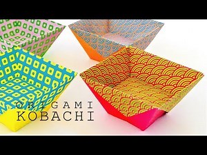 Easy Origami Bowls