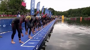 The elite men's is underway for the 2021 World Triathlon Championship Series Leeds. Action is streamed in full, follow along >> www.triathlonlive.tv/checkout/world-triathlon-championship-para-series-leeds/purchase #WTCSLeeds #BeYourExtraordinary | World Triathlon