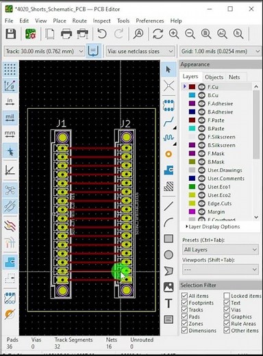 How to route multiple routes in kicad #kicad #howto #pcb