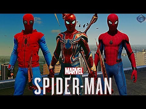 Spider-Man PS4 - How to Unlock ALL MCU Suits!