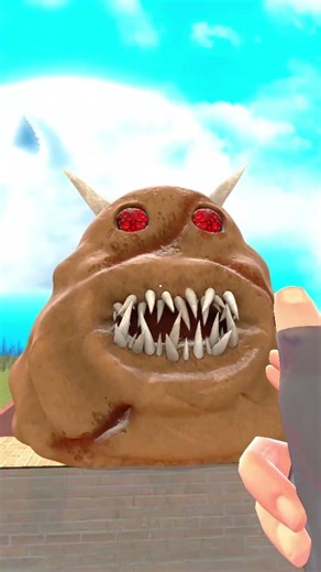 🫵 POW HaHa BIG POU BOU'S REVENGE FORM in BIG MAZE Garry's Mod #bou #funny #pou #bourevenge