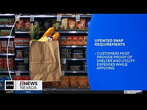 Nevada Division of Welfare and Supportive Services adding additional requirements for food stamps