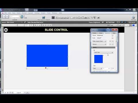 How to Create Slide Control in FileMaker