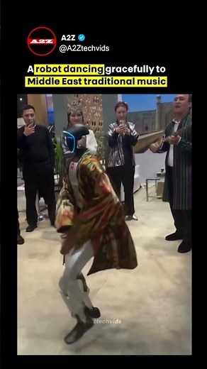 This Robot Performs a Flawless Uzbek Traditional Dance