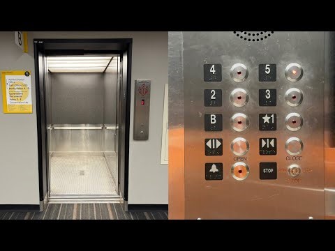 Kimball Traction B Elevator @ UIowa Main Library - Iowa City, IA.