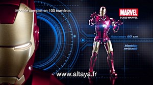 Des pièces conçues, découpées et peintes avec une grande précision… Montez pas à pas cette incroyable armure d'Iron Man ! Une réplique entièrement articulée et fidèle au modèle original. 👌🏻💥Abonnez-vous avant les 16/01 et recevez des cadeau exclusifs 👉🏻 http://bit.ly/2PruBrq | Altaya