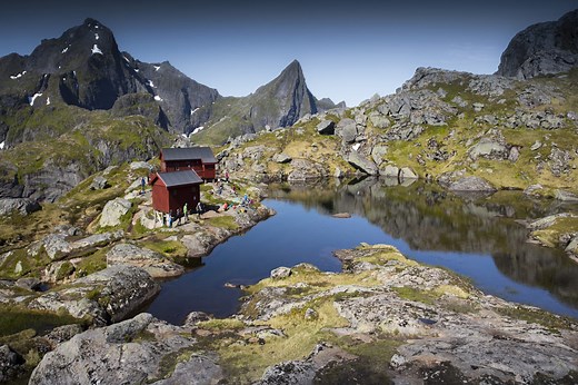 Munkebu hut hike - one of the best hikes in Lofoten
