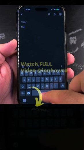 How to Enable Predictive Text on iPhone Part 1
