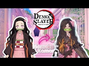 How To Make Nezuko Chan In Dress To Impress 💕 || Demon Slayer ||