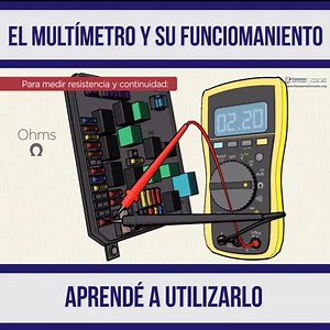 Uso de un multimetro digital | ELECTROTECNIA