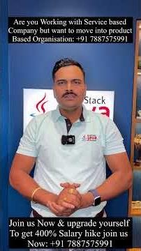 Still working in Support Role but dreaming of becoming a Full Stack Java Developer? :+91 7887575991