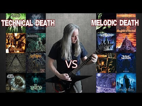 Technical Death Metal VS Melodic Death Metal (Ultimate Guitar Riffs Battle)