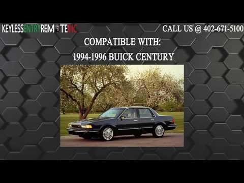 How To Replace Buick Century Key Fob Battery 1994 1996