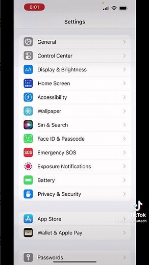 How to make the camera flash go off when you get a text message on an iPhone #howtoiphone #iphonetip