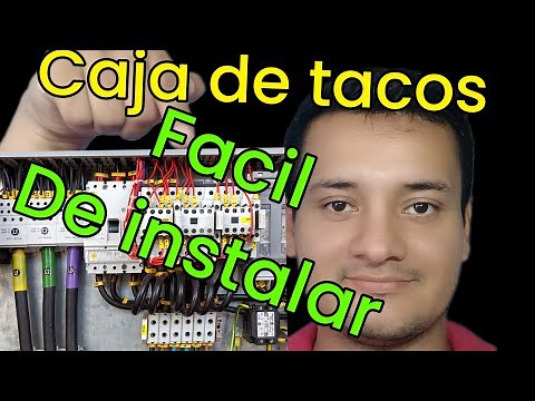 cómo instalar una caja de breaker con 2 circuitos eléctricos parte 1