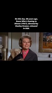 On this day, 58 years ago, Guess Who’s Coming to Dinner (1967), directed by Stanley Kramer, released in USA. | History of Cinema