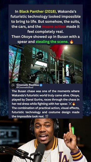 Okoye Stole the Show in This Black Panther Chase 🔥 | Black Panther (2018)