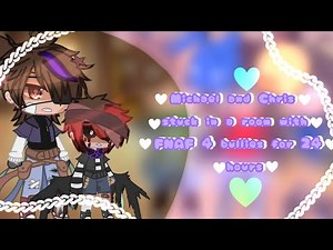 Michael and Chris in a room with FNAF 4 bullies for 24 hours || FNAF || GLMM || Gacha Club