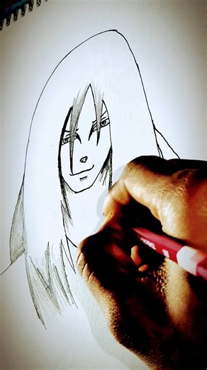 Nagraj orochimaru Drawing 🤟👍 || Naruto sabudane #shorts#shortsfeed#shortsviral#drawing#naruto
