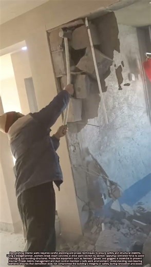 Safe and Scientific Techniques for Demolishing Interior Walls Using Sledgehammers