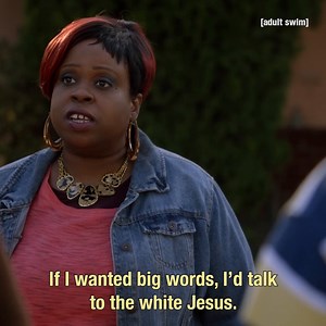 King of kings and lord of thesauruses. #BlackJesus | Black Jesus