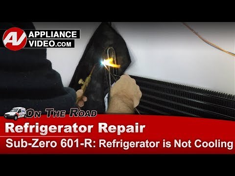 Subzero Refrigerator Repair - Not Cooling - Diagnostics & Troubleshooting