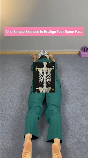 Just One Move to Realign Your Spine and Eliminate Back Stiffness at Home