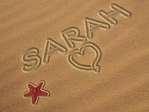 Write In Sand Photoshop Tutorial