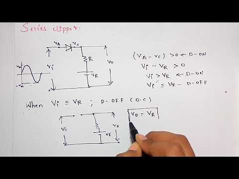 clippers circuit examples | series negative clipper |