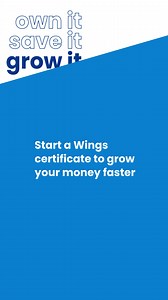 It’s time to own your financial growth. Open a Wings Certificate with competitive APY today, all at a place owned by you. | Wings Credit Union